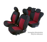 LU9O Set Coprisedili Superior - Nero/Rosso per Hyundai Santa Fe (03/06>09/12)
