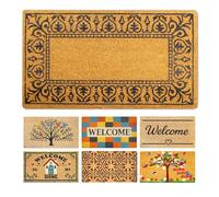 LUA VIKA Zerbino ingresso esterno cocco - Classico - 40x70 cm - tappeto ingresso esterno casa - zerbino cocco - zerbini moderni e originali