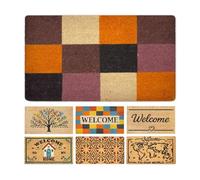 LUA VIKA Zerbino ingresso esterno cocco - Cuadros - 40x70 cm - tappeto ingresso esterno casa - zerbino cocco - zerbini moderni e originali