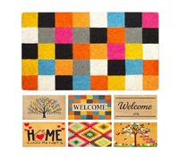 LUA VIKA Zerbino ingresso esterno cocco - Piazze - 40x70 cm - tappeto ingresso esterno casa - zerbino cocco - zerbini moderni e originali