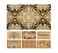 LUA VIKA Zerbino ingresso esterno cocco - Stampa - 40x70 cm - tappeto ingresso esterno casa - zerbino cocco - zerbini moderni e originali