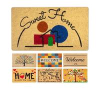 LUA VIKA Zerbino ingresso esterno cocco - Sweet - 40x70 cm - tappeto ingresso esterno casa - zerbino cocco - zerbini moderni e originali