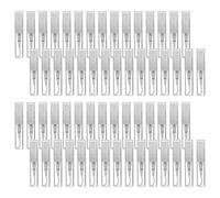 Luabue 60 Pezzi Mini Flaconi Spray Vuoti da 3 ml Trasparenti Bottigliette Spray Vuote Flacone di Nebulizzatore in Plastica Bottiglie Spray Campione Portatile Riutilizzabili Per Profumo Liquido