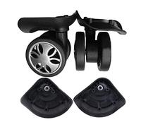 Luaggage - Kit di riparazione per ruote di ricambio per ruota sinistra e destra, comoda valigia trolley, Uno