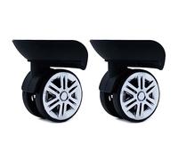 Luaggage - Kit di riparazione per ruote di ricambio per ruota sinistra e destra, comoda valigia trolley, Uno