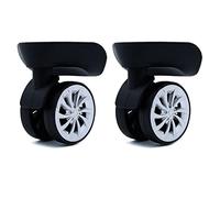 Luaggage - Kit di riparazione per ruote di ricambio per ruota sinistra e destra, comoda valigia trolley