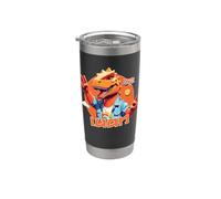 LUAN - Cool ragazzi nome con T-Rex Bicchiere termico in acciaio inox doppia parete