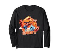 Luan - Cool Ragazzi Nome con T-Rex Maglia a Manica