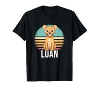 Luan - Nome Ragazzo Simpatico con Leone Carino Maglietta
