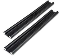 Luana Rose Paraspifferi Porta - Set di 2 Pz. - L'efficace Paraspifferi Porta Ingresso - Può Essere Tagliato a Misura per Porte fino a 90 cm - Sotto Porta Entrata per Spifferi - Paraspifferi Sottoporta