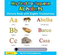 Luana S My First Portuguese Alphabets Picture Book with Engli (Copertina rigida)
