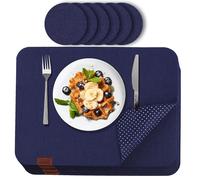 LuanaRose Tischet Feltro Runner Tavolo Sottobicchieri Tovaglietta Paltzdeckchen