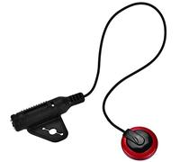 Luatoxry Pickup piezoelettrico, microfono piezo ABS, versatile pickup per chitarra acustica con jack femmina da 6,35 mm, pickup del suono con cavo da 29,5 cm per violino, strumento musicale ukulele
