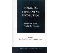 Luba Fajfer Poland's Permanent Revolution (Tascabile)