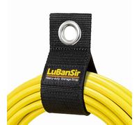 LuBanSir 9 Pack Extension Cord Holder Organizer, 13-inch Heavy Duty Storage Straps for Garden Hose Storage and Garage Wall Organization