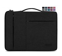 Lubardy Custodia per computer portatile 13-14 pollici antiurto impermeabile custodia protettiva per computer portatile compatibile Macbook Air/Pro 13-13,3 pollici, HP, Dell, Samsung, ecc. Nero