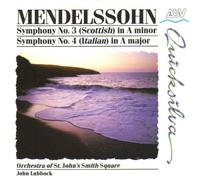 Lubbock - Mendelssohn;Symphonies 3&4