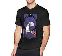 Lube Howls Moving Castle T-Shirt Black Mens Tees M