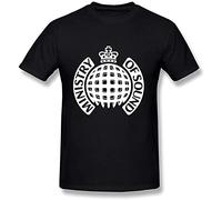 Lube Ministry of Sound T-Shirt Black Mens Tees L