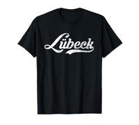 Lubecca City Vintage Design - Cool Old School Maglietta