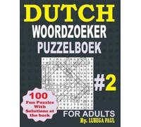 Lubega Paul Dutch Woordzoeker Puzzelboek #2 (Tascabile)