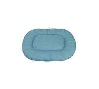 LUBEN Cuscino Roma Blu 80, Nero