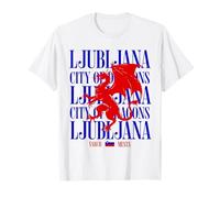 Lubiana Slovenia Città dei Draghi Guardiano della Città Maglietta