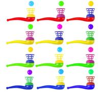 Lubibi 12 Soffiaggio palla tubo partito sacchetto riempitivo,Tubo soffiatore a Sfera Di Colpo Accessori E Gadget Sacchetti Regalo,Pinata giocattolo loot,partito riempitivi sacco matrimonio bambini