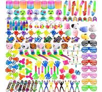 Lubibi 160 Pezzi Giocattoli Gadget Festa Compleanno, Party Oggetti Accessori Set, Regalo di compleanno per bambini, riempitivo di sacchetti regalo, regalo per ragazza di festa di compleanno di Natale
