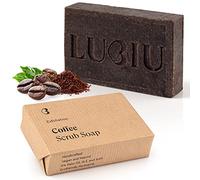 lubiu Saponetta Scrub Corpo 100g - Saponetta al Caffè - Sapone Solido Corpo - Sapone Naturale Artigianale - Saponette Profumate Regalo
