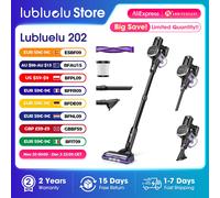 Lubluelu 202 Aspirapolvere senza fili, leggero, 6 in 1, 25KPa potente senza cavo, per moquette, pavimento, peli di animali domestici