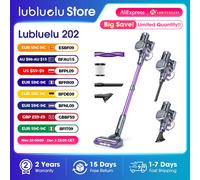 Lubluelu 202 Aspirapolvere senza fili, leggero, 6 in 1, 27KPa potente senza cavo, per moquette, pavimento, peli di animali domestici