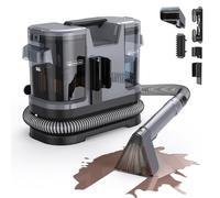 Lubluelu Detergente per cuscini 600 W-20 kPa pulitore portatile per tappeti con funzione autopulente e tubo lungo per tappeti, divani e auto