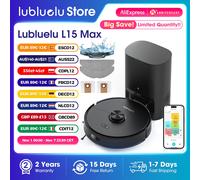 Lubluelu L15 Max Robot Aspirapolvere Mop Combo 5500Pa Robot Aspirapolvere Ricarica Automatica 5 Mappe 24 No-go Zone 3 In 1 Robot Aspirapolvere