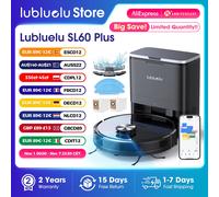 Lubluelu SL60 Plus Robot aspirapolvere autosvuotante, mani libere fino a 60 giorni, robot aspirapolvere e scopa 4000pa Combo aspirapolvere robot 3 in 1