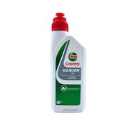 LUBRIALPHA - Garden 2T Olio Motore 2 Tempi | Antiusura e Anti-grippaggio | Uso per Tosaerba e Motoseghe | Miscelabile con Benzina | Confezione 2x1L | Portachiavi Cavatappi
