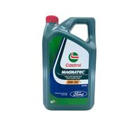 LUBRIALPHA - Olio Motore 0W-30 D | ACEA C2 per Benzina e Diesel | Specifica WSS-M2C950-A | Compatibile con 0W-30 | Incluso Portachiavi Cavatappi | Lt 5