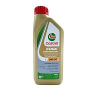 LUBRIALPHA - Olio Motore EDGE Professional E 0W30 | Potenziato con TITANIUM FST | Per Benzina e Diesel | Confezione 5x1L | Include Portachiavi Cavatappi
