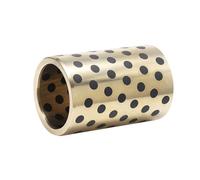 Lubrificando i cuscinetti a maniche in rame di gra Cuscinetti autolubrificanti senza olio con manicotto in rame grafite da 4 pezzi 10x(12-14) x(8-50) mm(10x12x16mm)