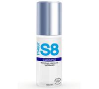 LUBRIFICANTE ALL'ACQUA STIMUL S8 EFFETTO FREDDO 125 ML COMPATIBILE PRESERVAT...