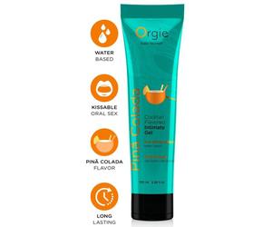 Lubrificante anale vaginale aromatizzato crema baciabile gel intimo a base acqua