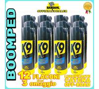 LUBRIFICANTE BARDAHL K9 CATENA MOTO OFF-ROAD CROSS TRIAL SPRAY 12x400ml 12BD24