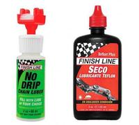 Lubrificante Finish Line No Drip Chain Combo Vert