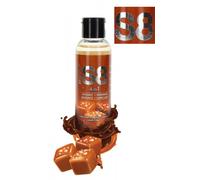 lubrificante intimo commestibile per sesso orale aromatizzato al caramello 125ml