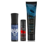 lubrificante intimo crema anale gel sessuale pene a base d'acqua e silicone 3pz