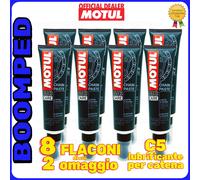 Lubrificante per catena moto pasta banca MOTUL C5 CHAIN PASTE 8x150ml 08MO20