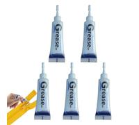 Lubrificante per cerniere - Grasso per cerniere con cera lubrificante per cerniere da 10 g, previene il rumore della portiera 'auto, |. 5 pezzi di grasso per cerniere per cerniere di borse e vesti