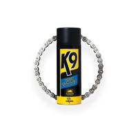 Bardahl K9 - Lubrificante Superiore Catena Moto Strada-Pista, Spray per Catena Moto e Catena Bici, Lubrifica e Protegge, Anti Ruggine e Corrosione, Agisce in Profondità, Chain Lube, 400 ml