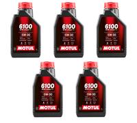 Lubrificante Technosynthese 5W30 per risparmio carburante e protezione motore. Compatibile con DPF e catalizzatori. Per motori benzina e diesel Euro 4 5 6.