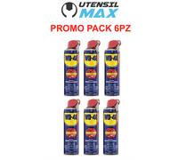 LUBRIFICANTE WD-40 SPRAY 500ML DOPPIA AZIONE PACK 6PZ